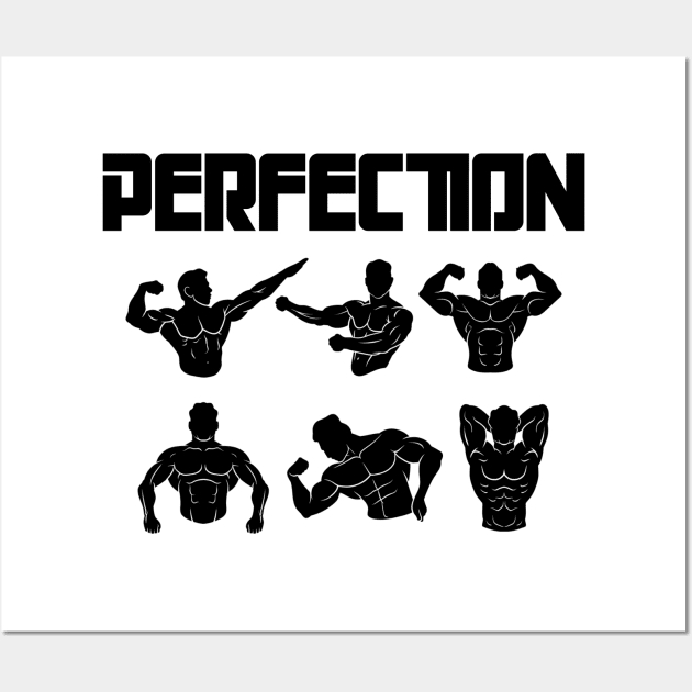 Workout For Body Perfection Wall Art by Meoipp